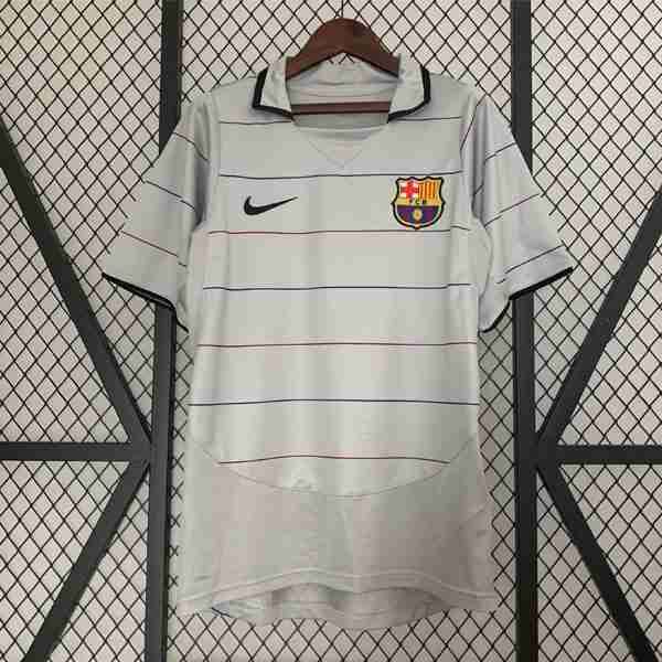 Tailandia Camiseta Barcelona 2ª Retro 2003 2004 Thailande Maillot 2rd Barcelone Retro 2003 2004